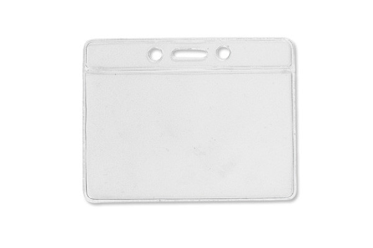 brady 406-T-CLR ID badge holder